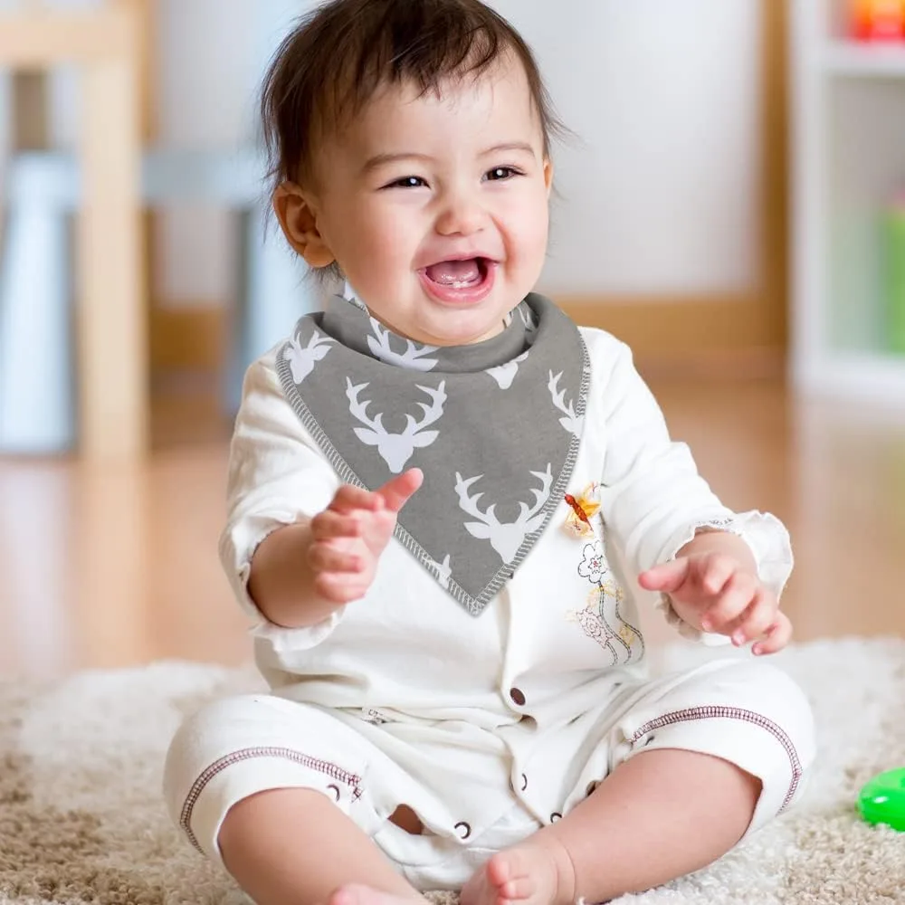 Yoofoss Baby Bandana Drool Bibs, reference B06XVGLT8S, gallery image 8