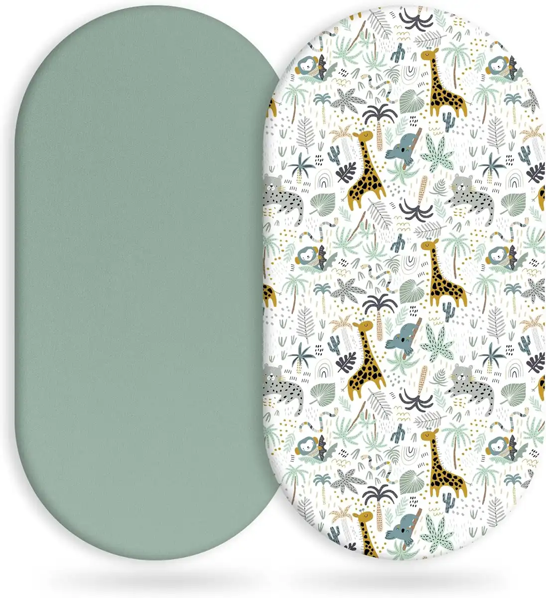 Yoofoss Bassinet & Playard Sheets, reference B0D22D4GWT, gallery image 7