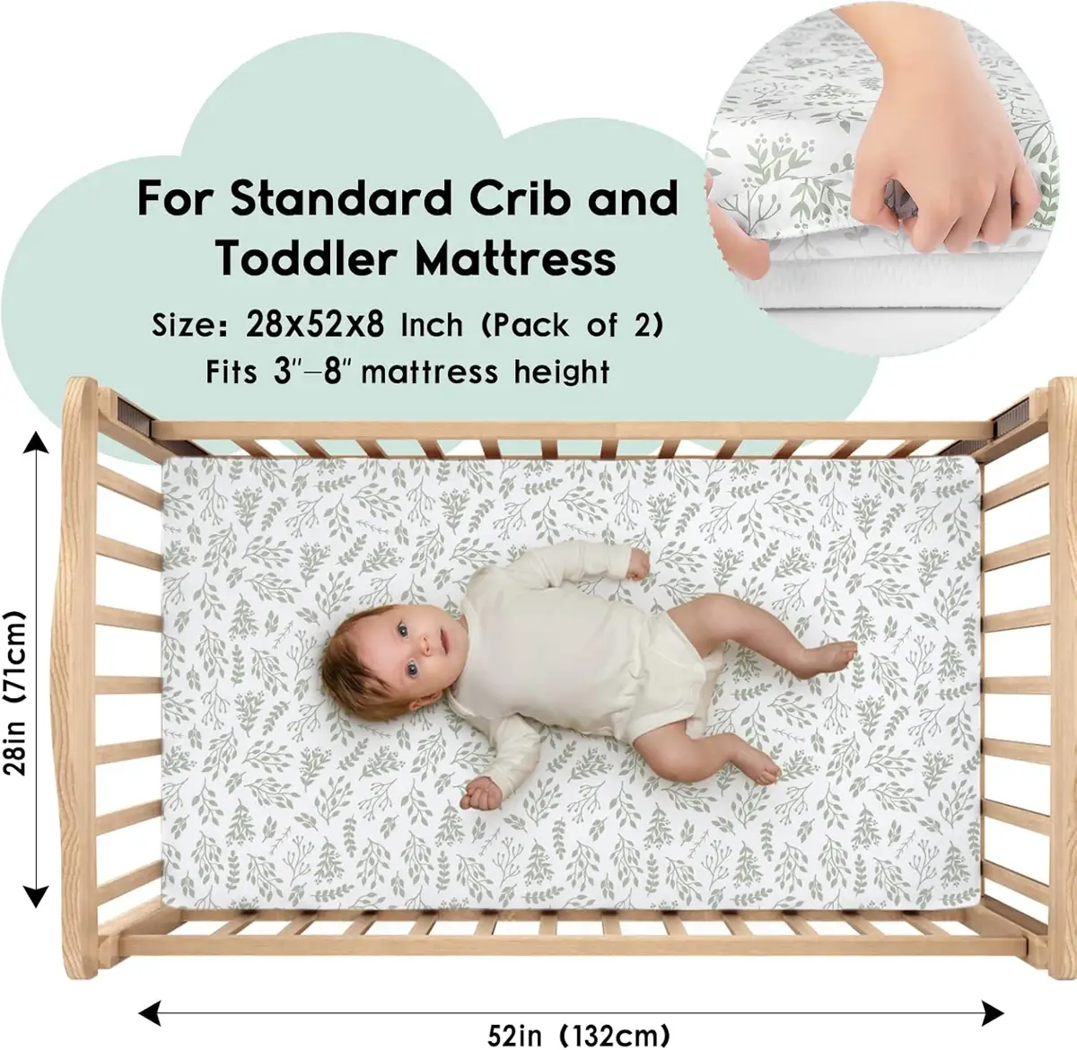 Fitted Crib Sheets