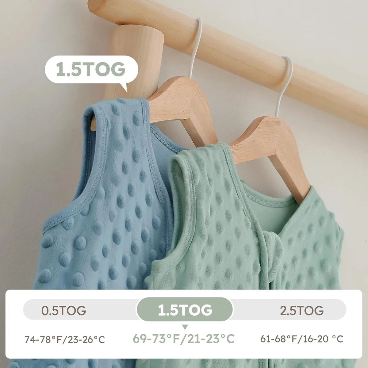Fleece Sleep Sack 1.5 TOG image 2