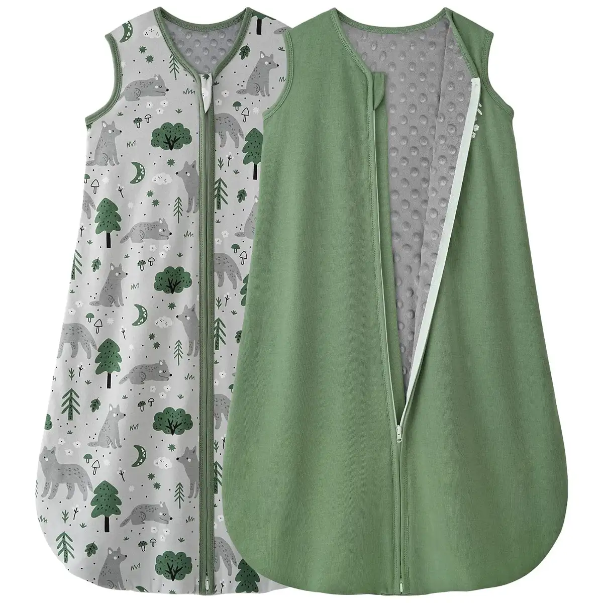 Yoofoss Fleece Sleep Sack 1.5 TOG, reference B0CDX6HMSD, gallery image 6