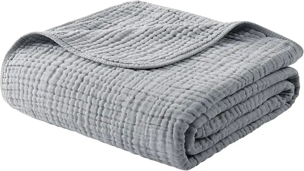 Yoofoss Muslin Blanket, reference B0C37H9ZWM, gallery image 9