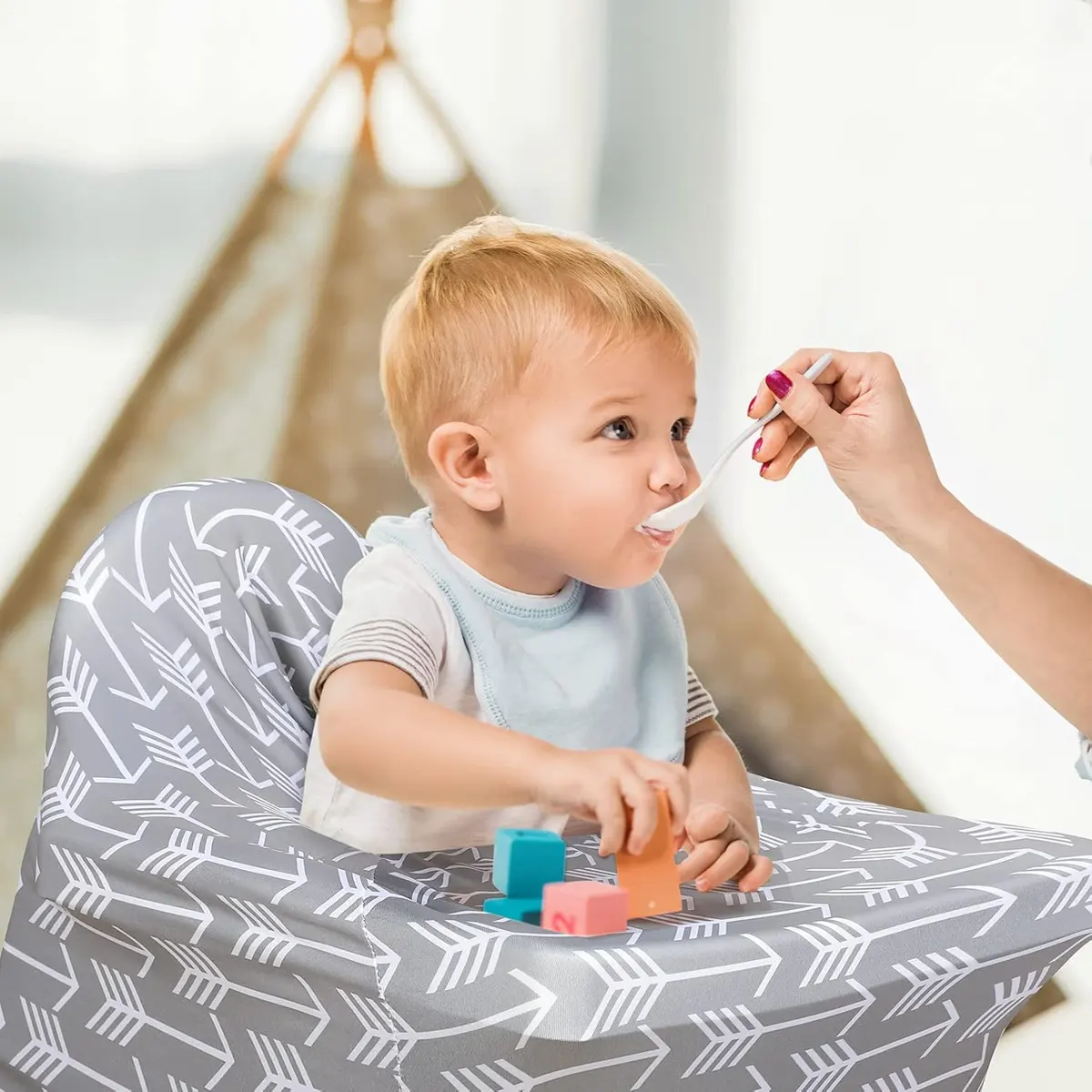 Yoofoss Nursing Cover & Car Seat Canopy, reference B074W6K8M2, gallery image 7