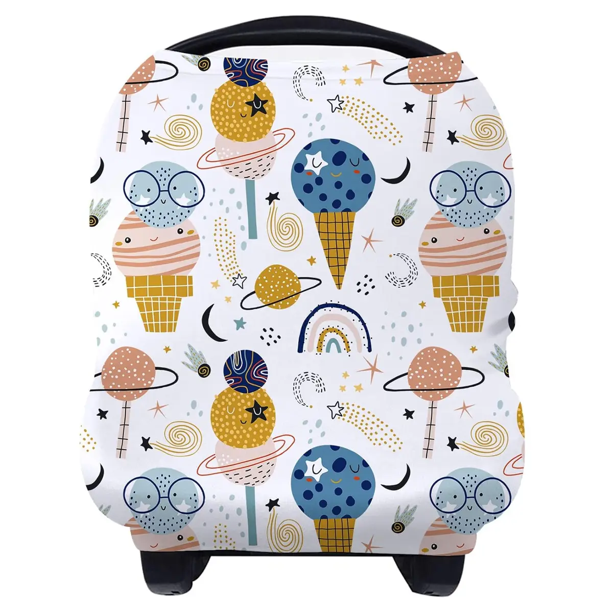 Yoofoss Nursing Cover & Car Seat Canopy, reference B074W6K8M2, gallery image 8