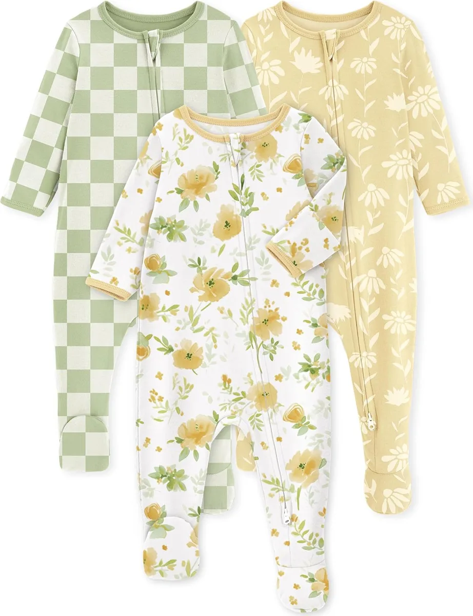 Organic Cotton Baby Pajamas image 3