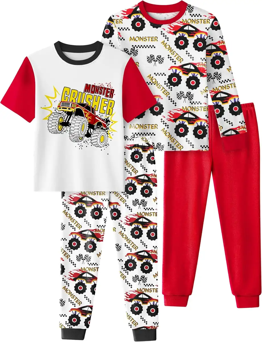 Yoofoss Organic Cotton Kids Pajamas, reference B0FT362L3Z, gallery image 6