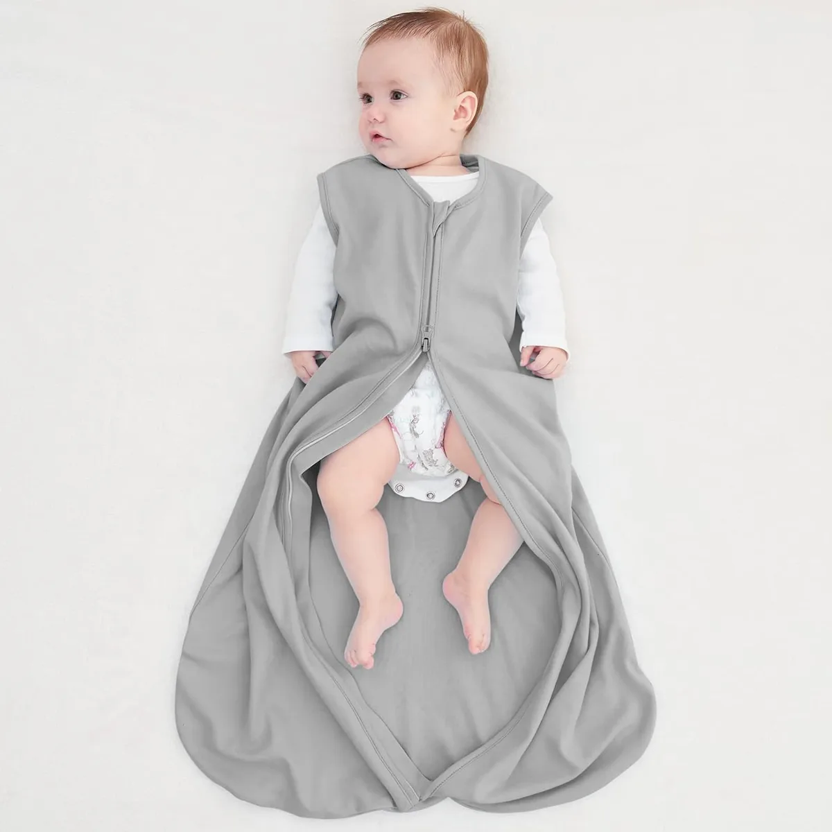 Organic Cotton Sleep Sack 0.5 TOG image 3