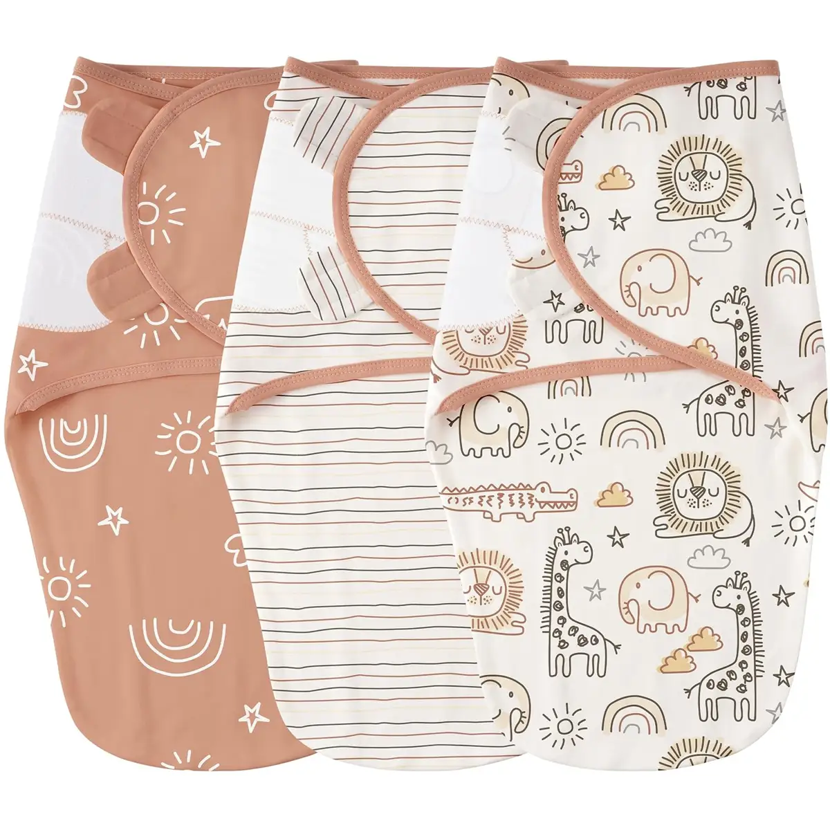 Yoofoss Organic Cotton Swaddle Sleep Sack, reference B0D878FK2M, gallery image 9