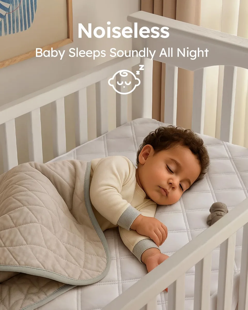 Yoofoss Waterproof Crib Mattress Protector, reference B07PB9DJ4F, gallery image 7